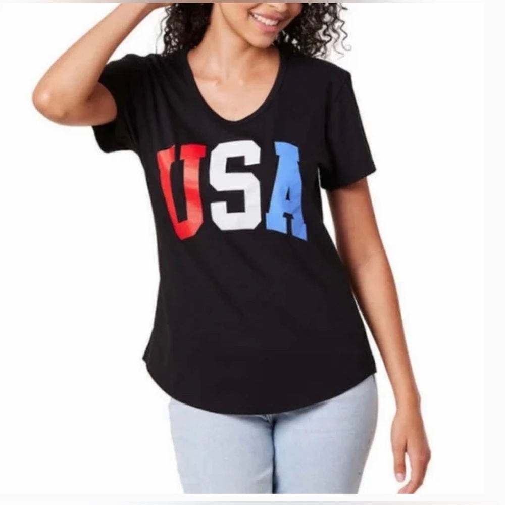General Standard Women USA Short Sleeve Top